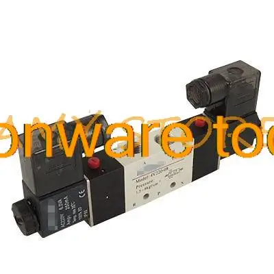

Электромагнитный клапан управления воздухом 4V220-08, 1/4 дюйма, BSP, 5 способов, 2 положения, 12 В/24 В постоянного тока, 24 В/36 В/110 В/220 В/380 В