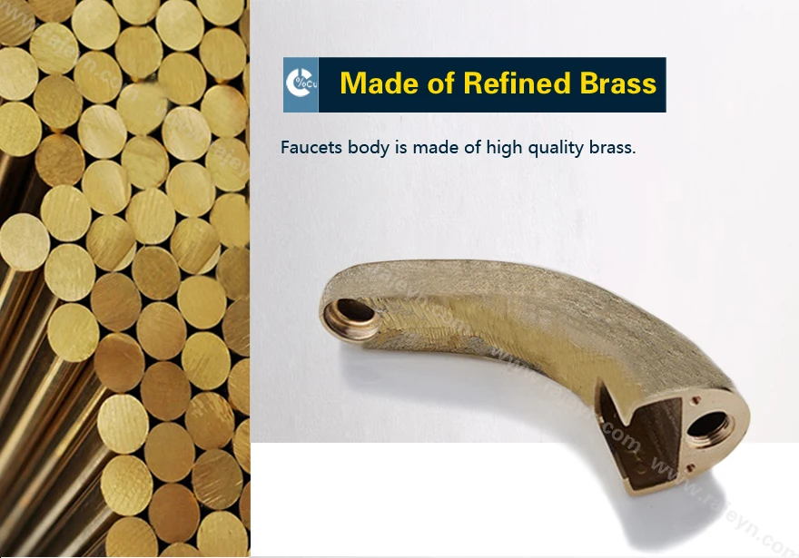 Настенный смеситель для воды водопроводный кран ванной комнаты свободные руки