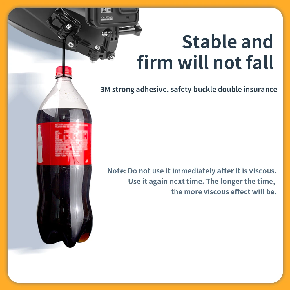 HONGDAK на шлем для спортивной камеры подборочный кронштейн GoPro Hero10 9 8 7 6 SJCAM