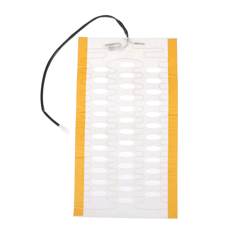 

1 шт., 12 В, подогрев сидений из углеродного волокна, обогреватели, зимние теплые чехлы, универсальные для автомобиля