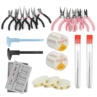 Кусачки для ювелирных изделий, с изоляцией, с круглым носом, для самостоятельного изготовления ювелирных изделий, 1 шт.