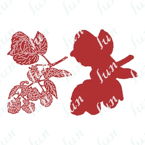 2022 Newest Spring Raspberries Diy Embossing Metal Cut Dies Handmade Scrapbooking Greeting Card Diary Craft Decoration