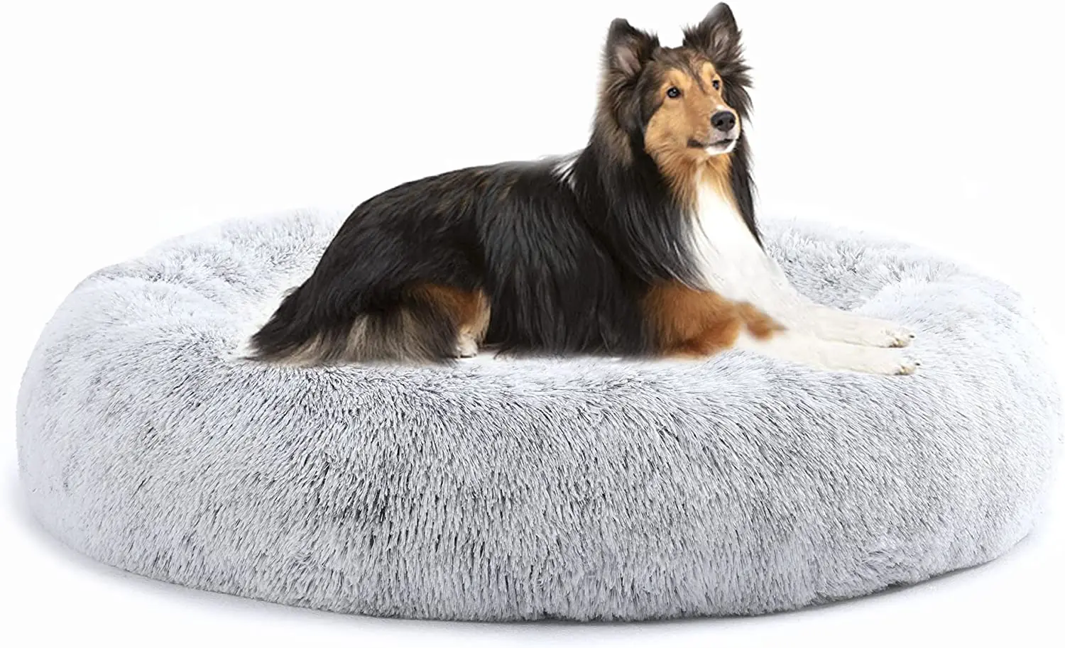 

Panier pour Chien Rond Coussin Orthopédie pour Chien Mousse pour Cage à Oeufs Canapé pour Chien Lit pour Chat Donut Douillet