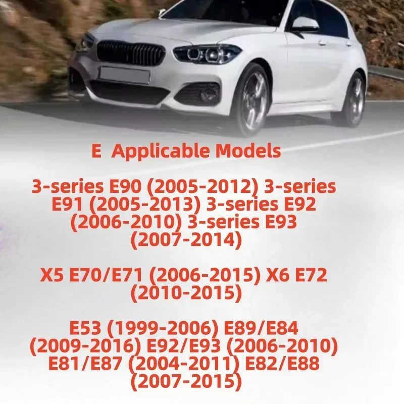Фото Кожаная оплетка на руль для BMW E87 E90 E91 E92 X1 E84 X5 X6 E70 E71 Z4 E89 E90 E88 E93 E81 E82, аксессуары для руля №5