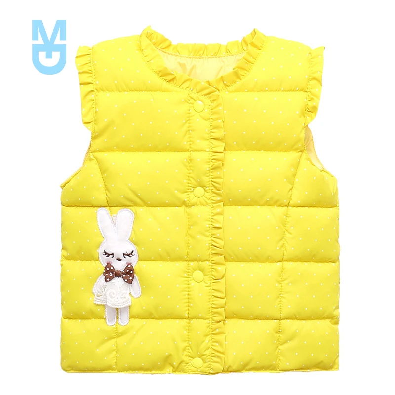 

New Kids Waistcoat Spring Autumn Winter Kids Warm Vest Girl Sleeveless Coat Baby Toddler Fashion Children's Clothing Clothes