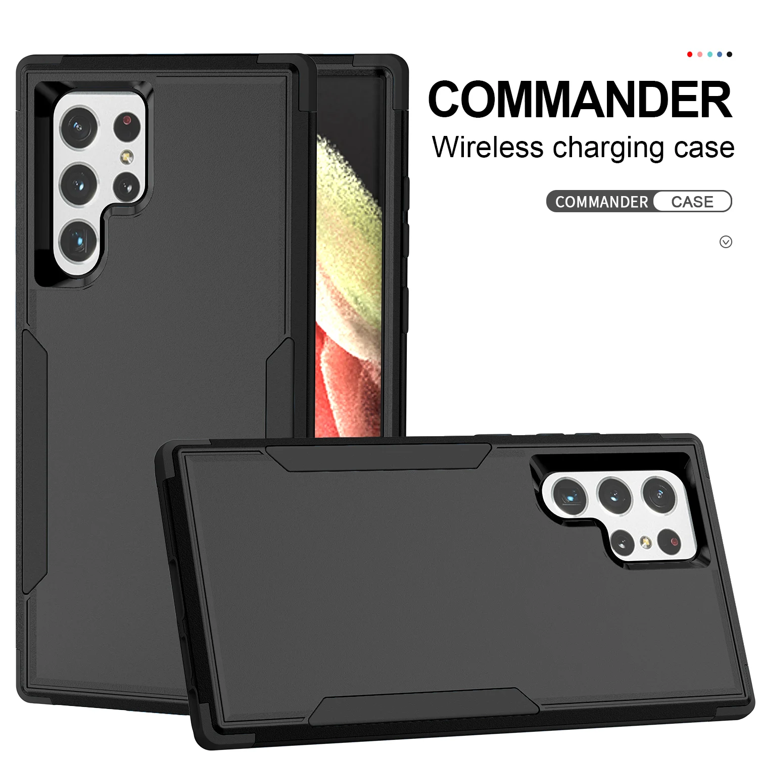 Противоскользящий противоударный защитный чехол для Samsung Galaxy S22 Ultra S21 FE 5G Plus S 22