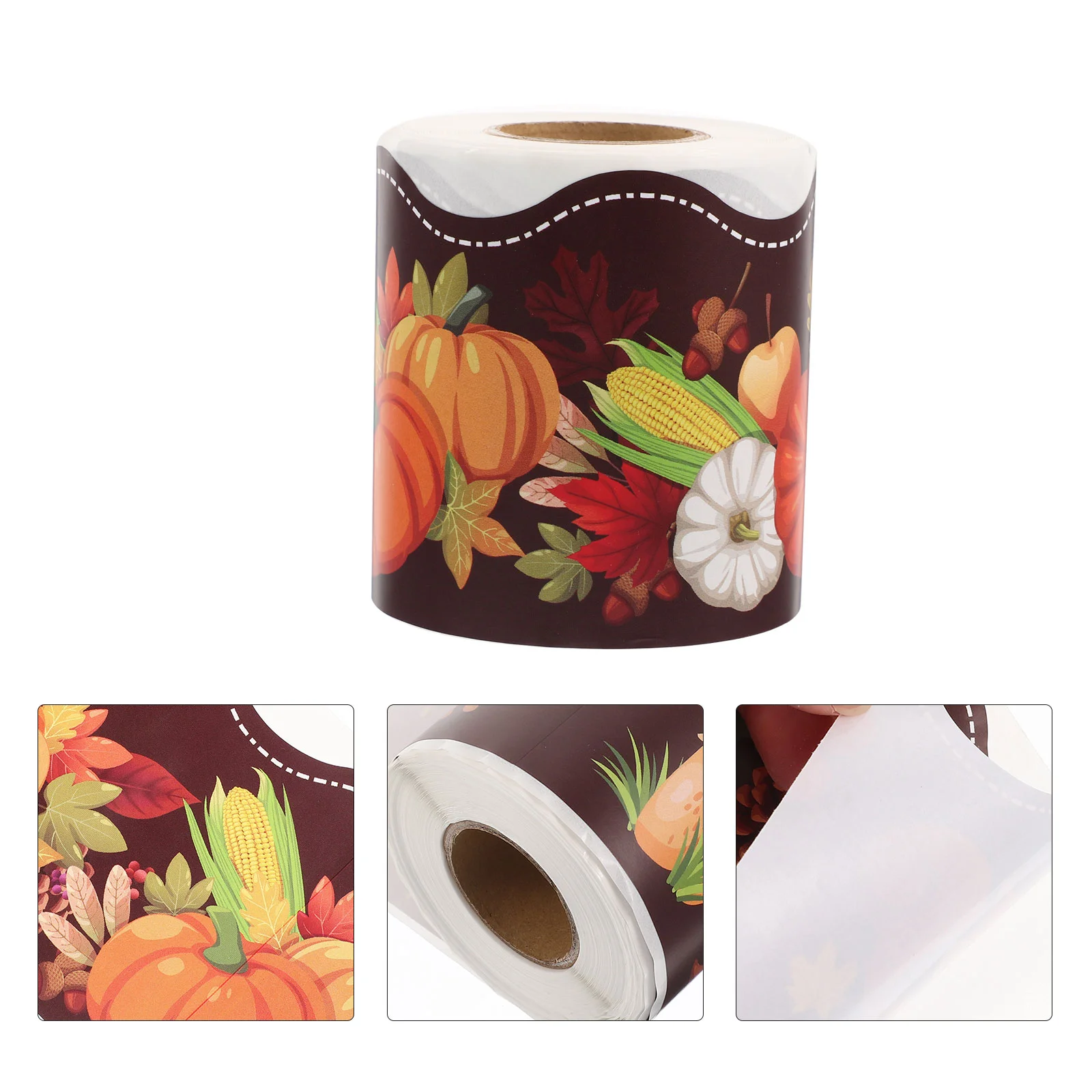 

Бордюрная отделка, доска для объявлений, бумажные границы, Строительные Декоративные наклейки, классная Осенняя клейкая декорация, обои