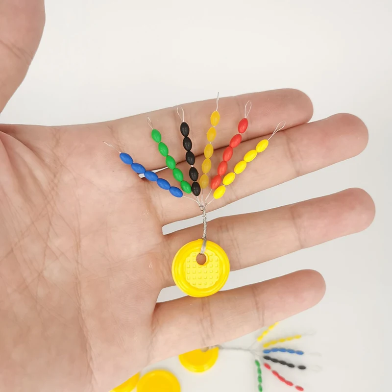 150 шт./5 комплектов резиновые поплавки для рыбалки