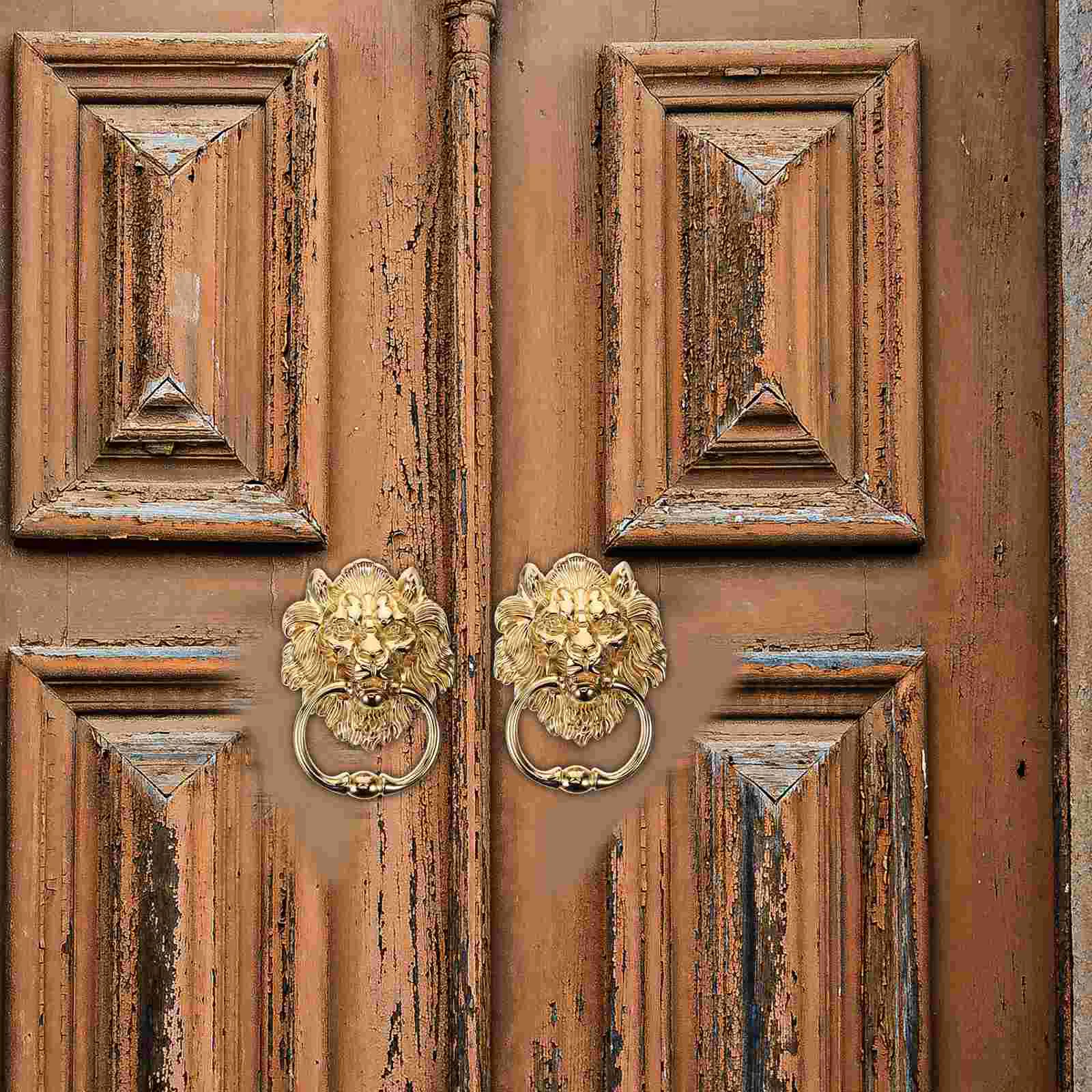 Выдвижной ящик дверная ручка металлический молоток переднее кольцо с головой