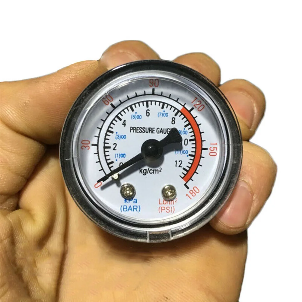 1 шт. манометр воздушного компрессора 50 мм 1/4 B-SP резьба 0-180PSI 0-12BAR аксессуары для