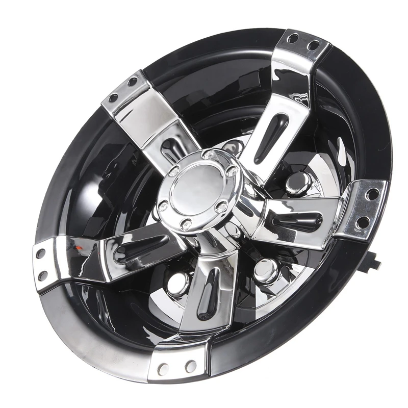 

4Pcs 8Inch Golf Cart Wheel Cover, 5 Spoke Design Hub Cap For Golf Carts For Club Car, EZGO, Yamaha