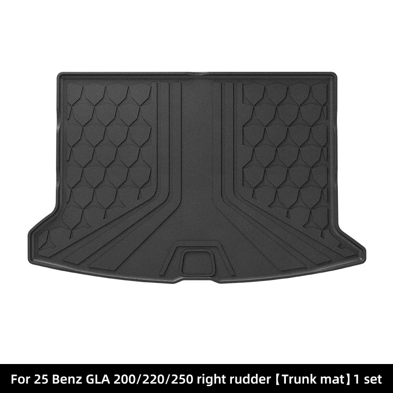 Фото Коврик в багажник для Mercedes-Benz GLA 200/220/250 2025-2026, всепогодный водонепроницаемый, из TPE, для заднего багажника, защитный вкладыш №3