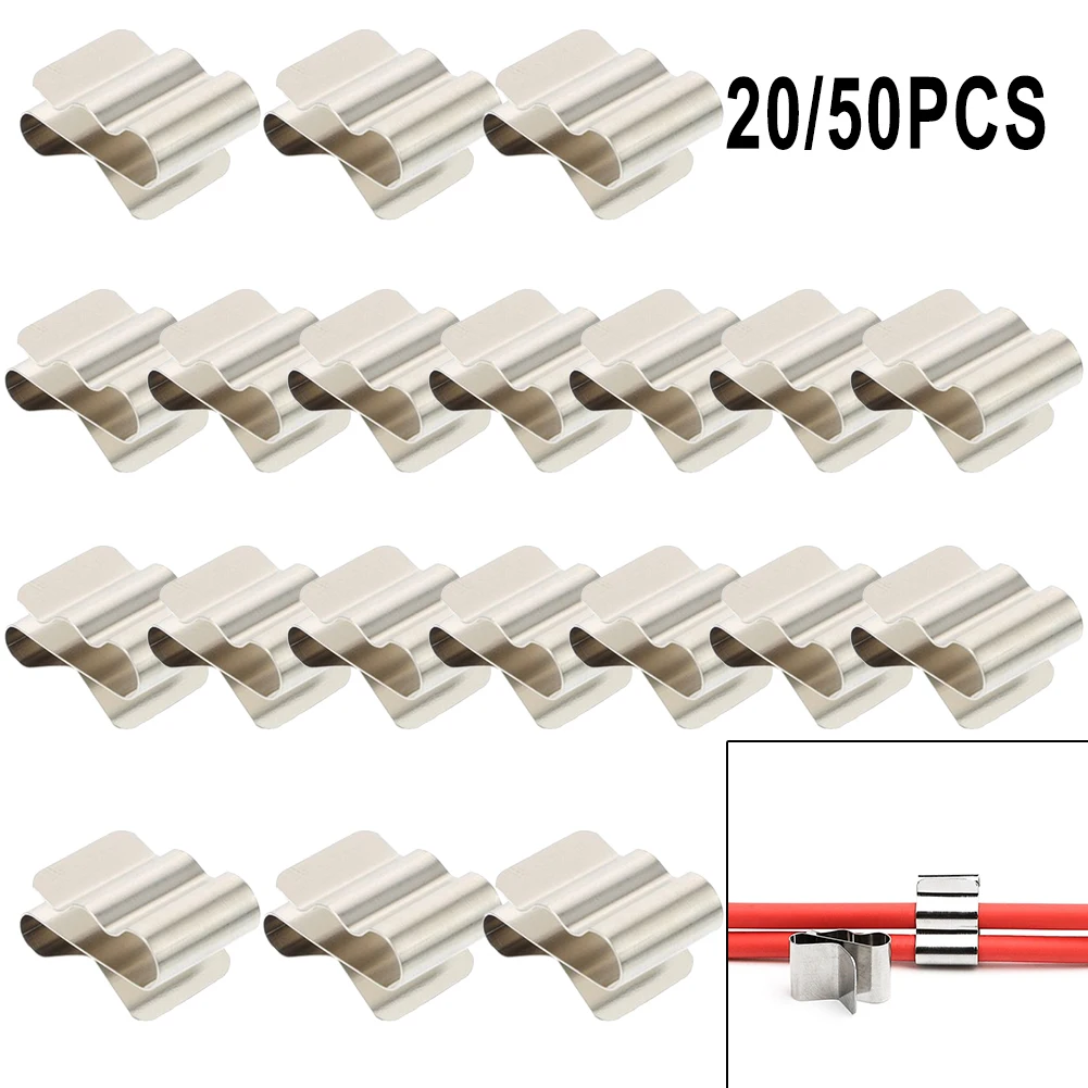 

High Quality New Arrive 100% Brand Cable Clips Solar Panel Professional PV Cable Clips 20/50pcs Solar Panel Cable Clip