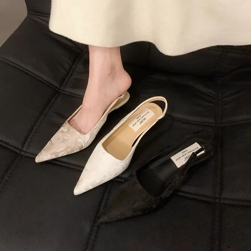 Новинка Модные женские босоножки блестящие туфли-лодочки на тонком высоком