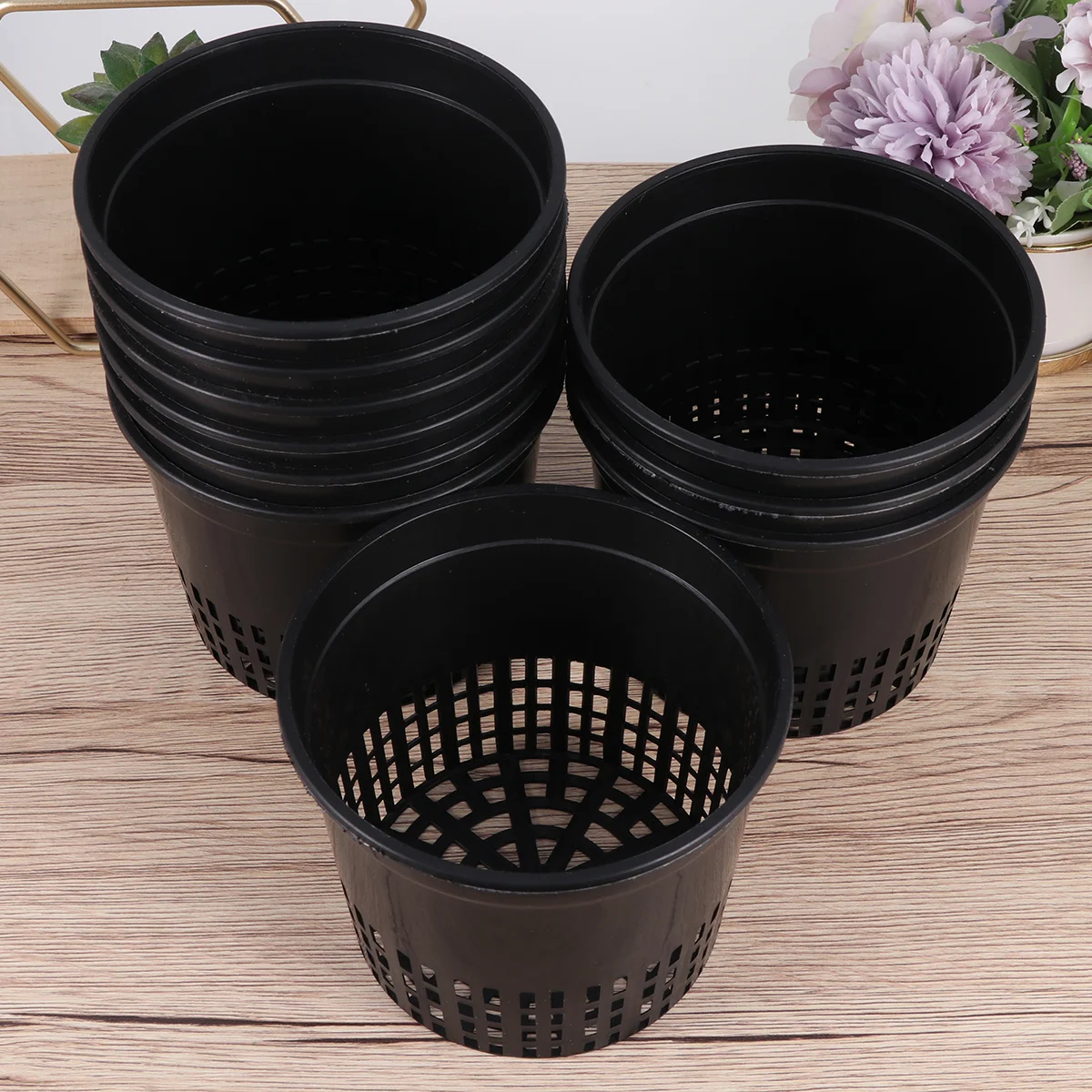 

Net Cups Pots Mesh Hydroponic Grow Aquaponics Wide Lip Bucket Potslotted Cultivate Hydroponics Basket Suppliescup Container