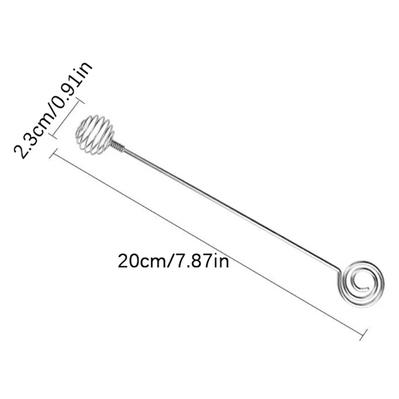 1 шт. металлическая ложка для чая из нержавеющей стали