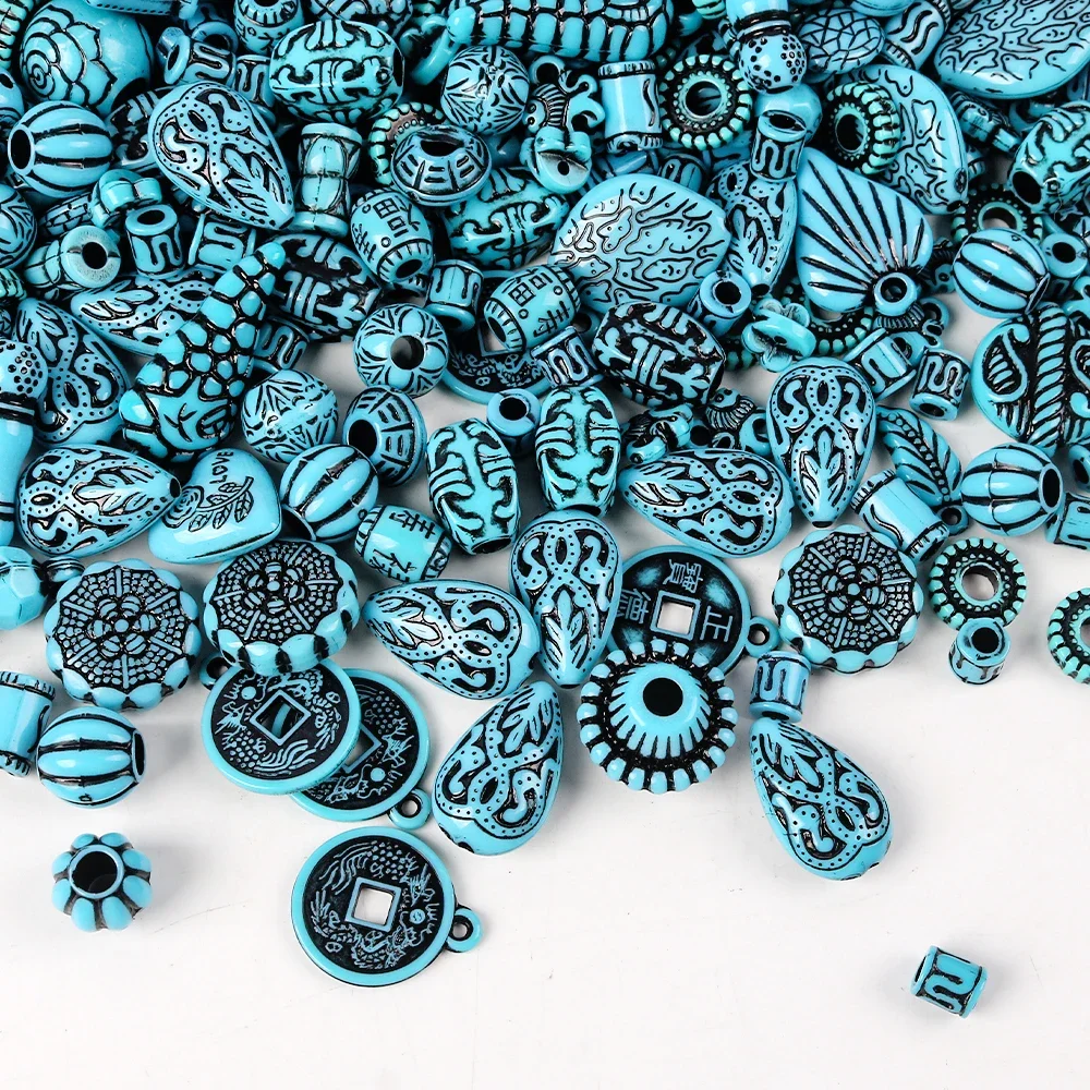 Бусины смешанной формы акриловые бусины рандомного размера аксессуары для