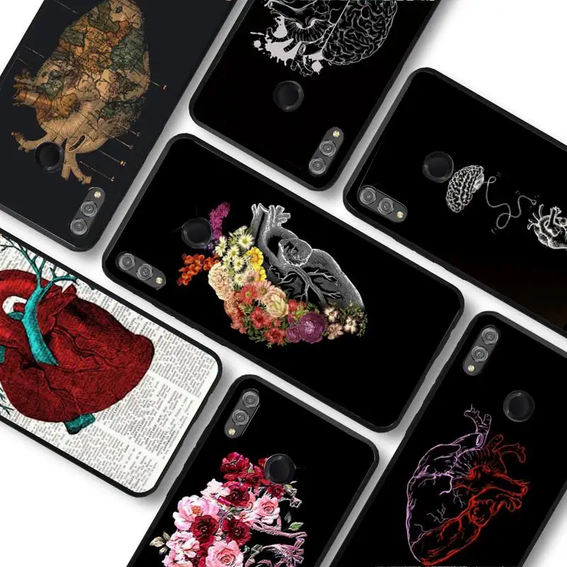 

Heart Of Nature Human Anatomy Doctor Phone Case for Redmi 8 9 9A for Samsung J5 J6 Note9 for Huawei NOVA3E Mate20lite cover