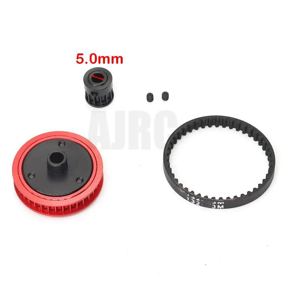 

3.2/5.0 Belt Drive Transmission Gears System for 1/10 RC Car Crawler Axial SCX10 & SCX10 II 90046 Upgrade DIY Parts