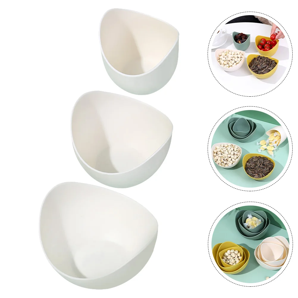 

1 Set Practical Snack Dessert Display Tray Household Fruit Candy Container for Home