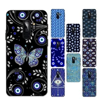 evil eye phone case for samsung s20 lite s21 s10 s9 plus for redmi note8 9pro for huawei y6 cover
