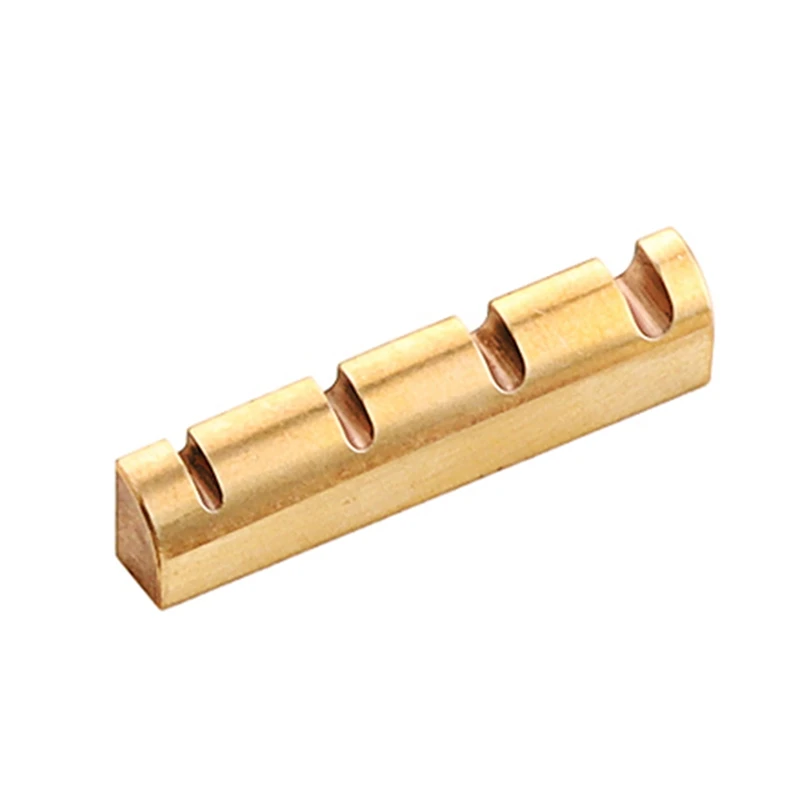 

Pre-Slotted 4 String Brass Acoustic Guitar Nuts For PB Bass Guitar Part Accessories