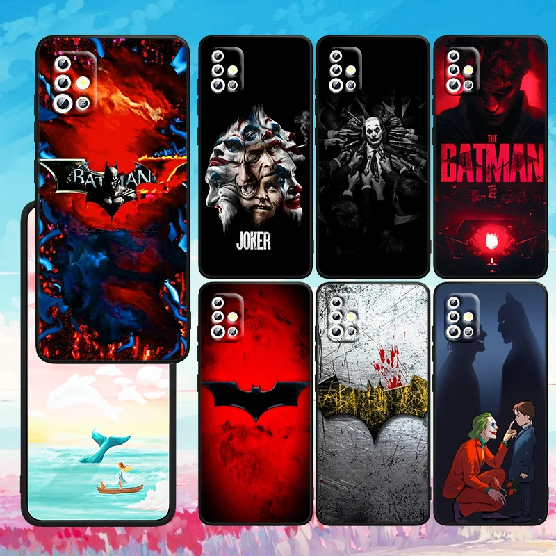 

Batman Superhero The Joker For Samsung A73 A72 A71 A53 A52 A51 A42 A33 A32 A23 A22 A21S A13 A04 A04S A03 5G Black Phone Case