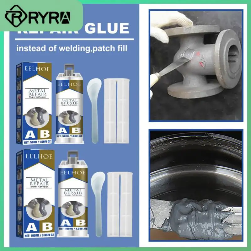 

Bonding Sealant Ab Metal Cast Iron Caster Glue Metal Repair Weld Seam Instant Glue Hot For High Temperature Adhesive Agent