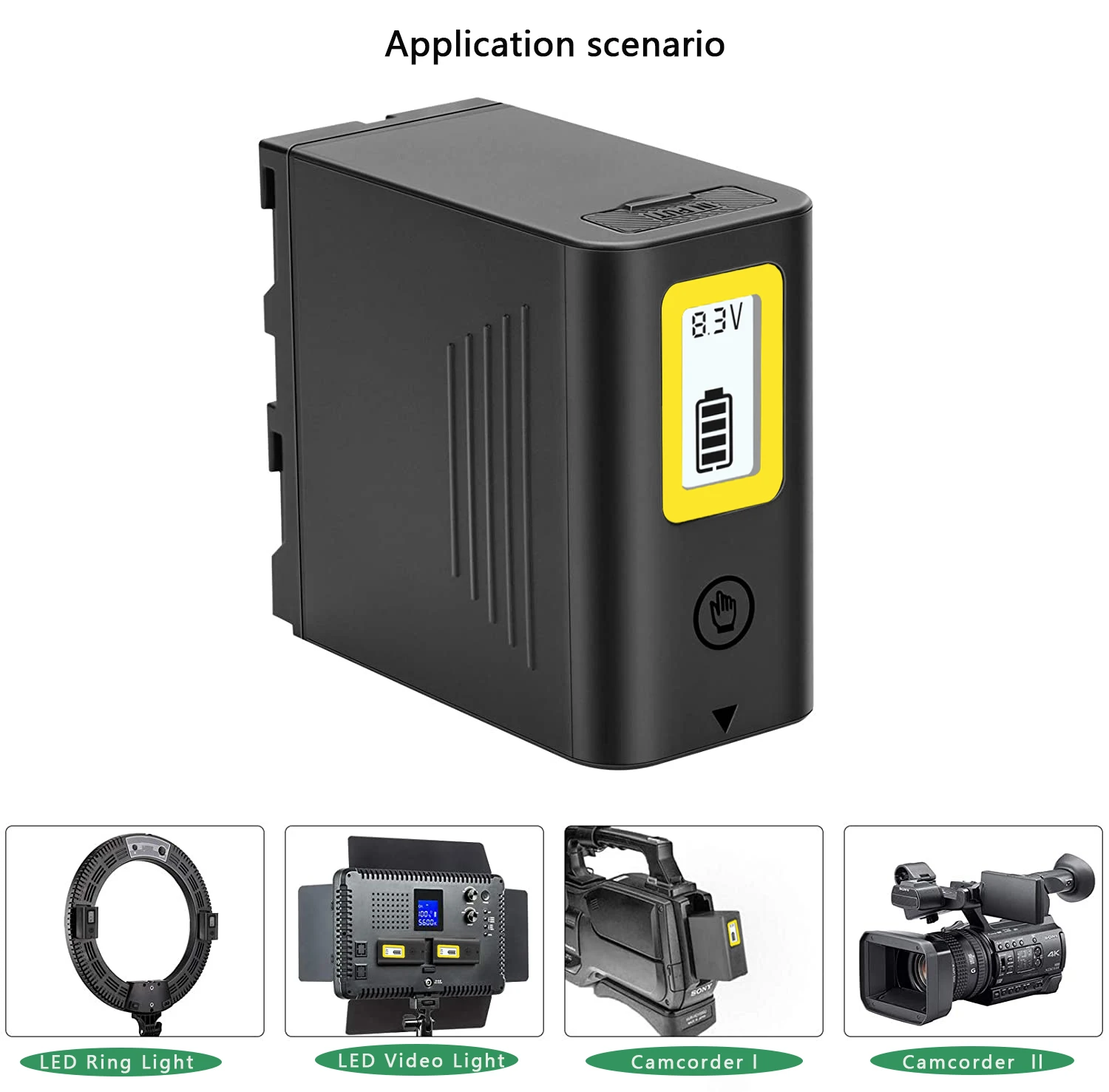 Аккумулятор для Sony DCR-VX2100 DSR-PD150 DSR-PD170