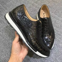 fashion mens office shoes genuine leather luxury business formal shoes trend casual sneakers high quality lace up wedding shoes