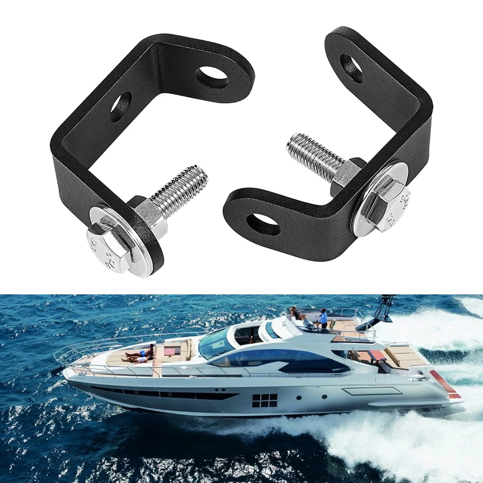 

Universal Strap Mounting Bracket Kit for Boat Buckle G2 F14254 Retractable Transom Straps Mounting Bracket Kit for Boat Trailers