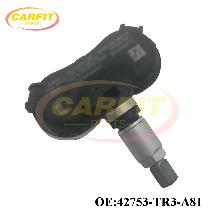 OEM 42753-TR3-A81 42753TR3A81 42753-TR3-A810-M1 Датчик давления в шинах TPMS для Honda Civic CR-V подходит Insight