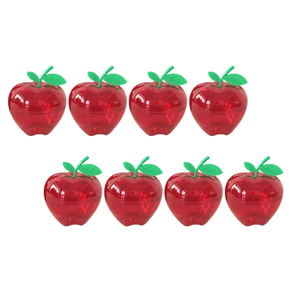 

Candy Box Christmas Boxes Apple Apples Party Container Plasticfillable Favors Containers Treatornaments Jar Favorshaped Jars
