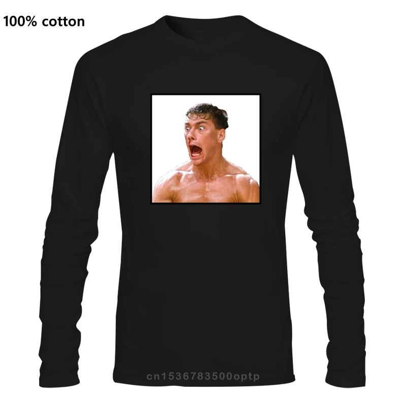 Футболка мужская с изображением Жана Клода Ван Дамма