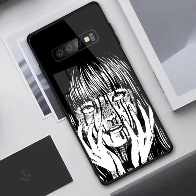 Фото Чехол для телефона Junji Ito с ужасами и планшетом для Samung A32 A51 A52 NOTE 10 20 S10 S20 S21 S22 Pro №2
