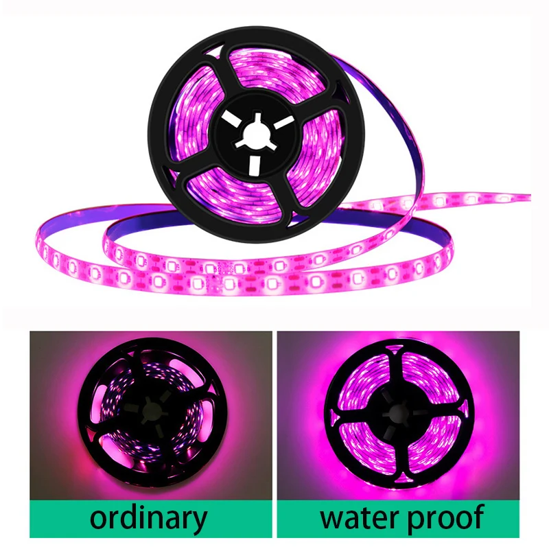 

0.5m 1m 2m 3m LED Full Spectrum Phyto Lamp USB 5V Grow Light Strip 2835 SMD Plants Flowers LED Greenhouse Cultivo Hydroponic