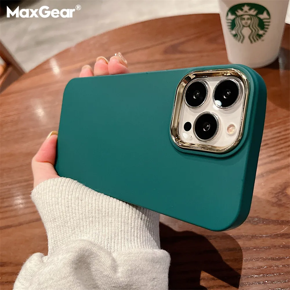 Оригинальный мягкий матовый чехол из жидкого силикона для iPhone 14 13 12 11 Pro Max XR X XS 7 8