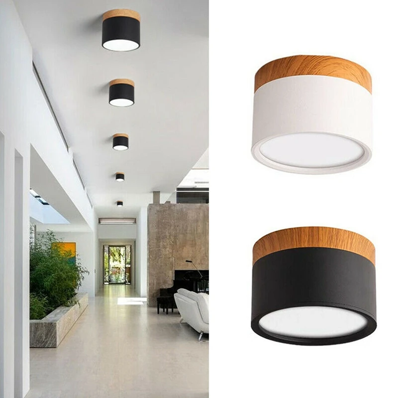 

Светодиодный потолочный светильник с поверхностным креплением, точечный светильник, лампа направленсветильник света для гостиной, столов...