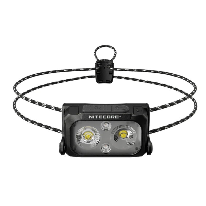 Фото Перезаряжаемый фонарь NITECORE NU25 UL с двумя лучами, 400 люмен, белый свет, красный светильник, встроенный аккумулятор 650 мАч №2