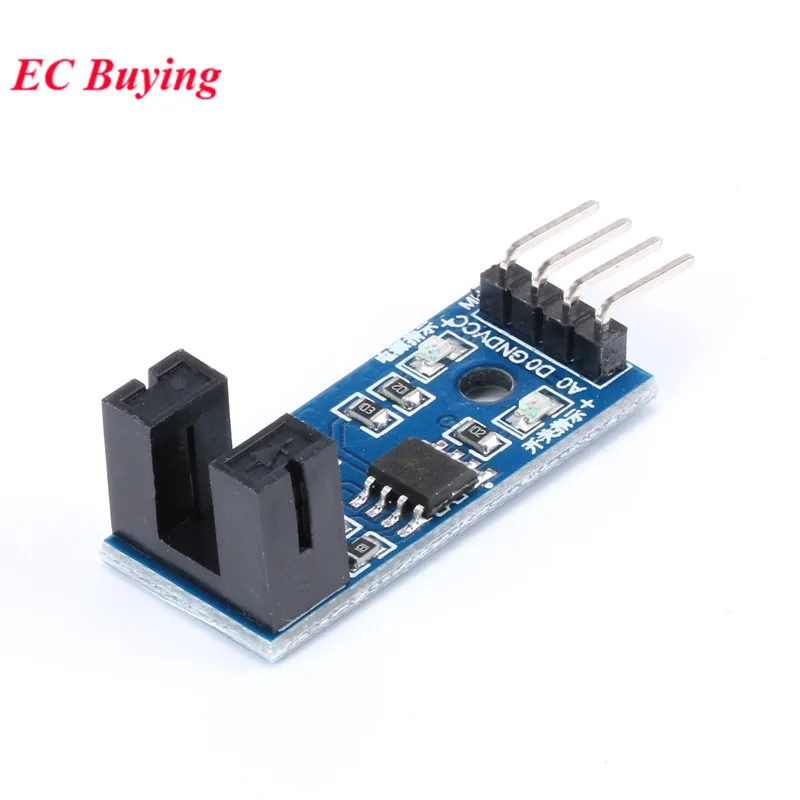 5/1шт. Модуль датчика скорости Slot-type IR Optocoupler LM393 для Arduino Groove Coupler 3.3V-5V Подключите реле и пищалку.