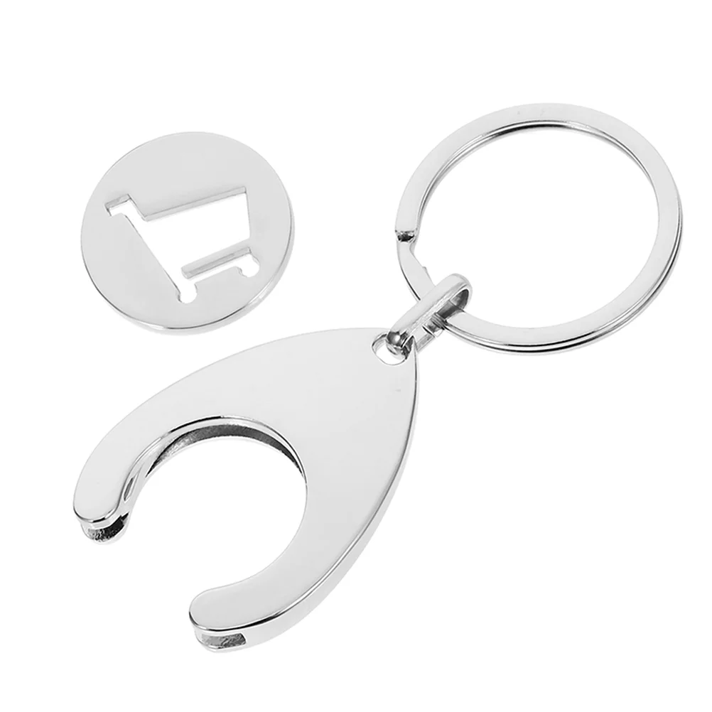 Брелок для ключей открывалка тележки покупок портативные открывалки подвеска
