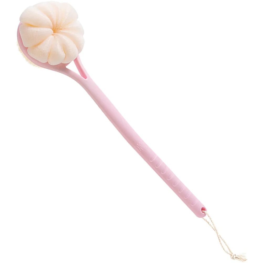 

Brush Shower Skin Scrub Sponge Scrubber Handle Exfoliator Dry Cellulite Bath Loofahs
