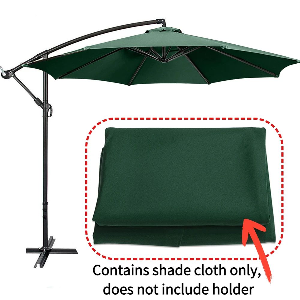 

Водонепроницаемый уличный зонт, солнцезащитный козырек, тканевый зонт, консольный козырек для сада, патио, солнцезащитный козырек от дождя