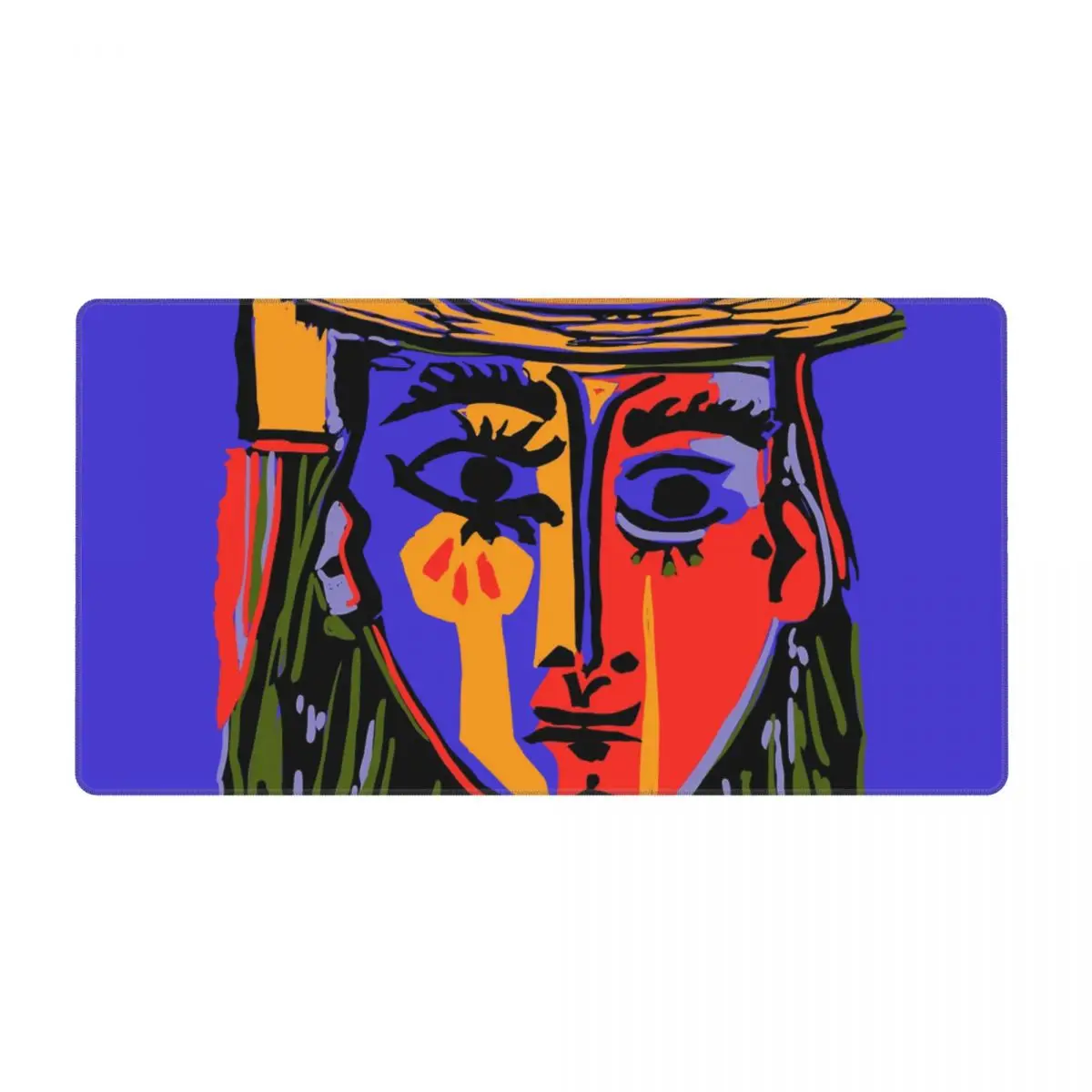 

Игровой коврик для мыши Пикассо, клавиатура, коврик для мыши, арт кубизм, сюрреализм, картины художников, испанский большой водонепроницаем...