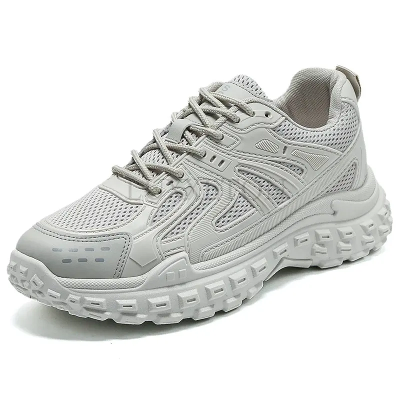 

Mesh Breathable Wear-resistant Casual Shoes Non-slip Tire Bottom Sports Running Shoes Men's Shoes
