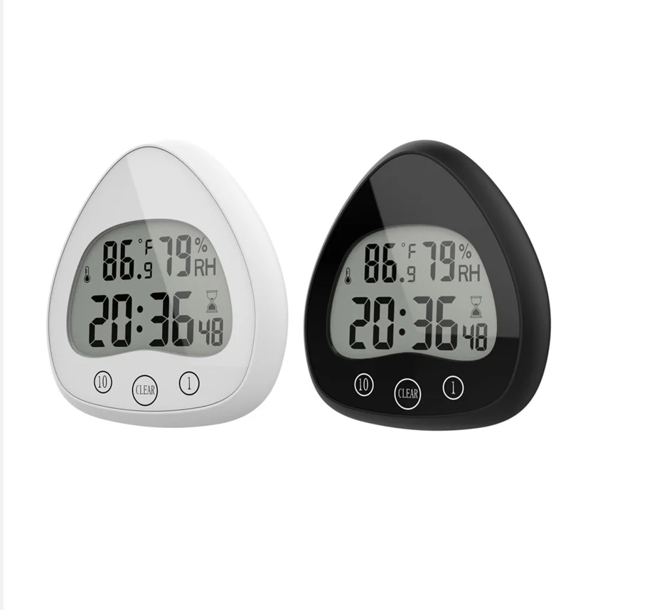 

Digital Bathroom Shower Kitchen Clock Timer Visual Countdown Timer Time Management Tool Water Resistant Timer Durable