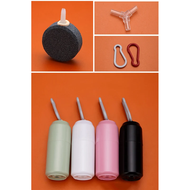 Портативный Кислородный воздушный насос для аквариума USB бесшумный компрессор