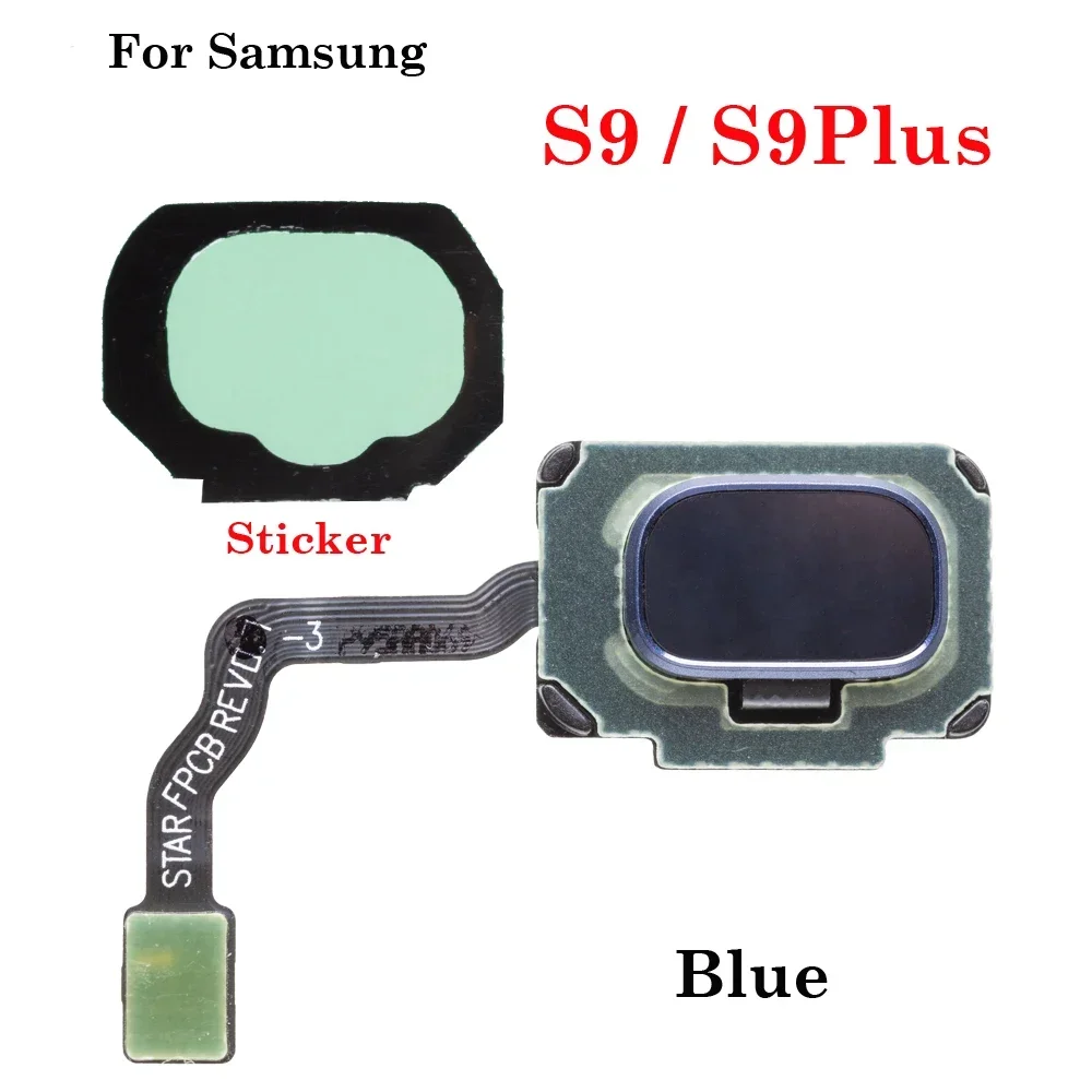 Touch ID датчик отпечатков пальцев кнопка Домой гибкий кабель для Samsung Galaxy S8 + S9 Plus G950
