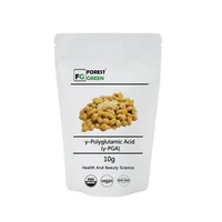 pure nature organic natto extract %ce%b3 polyglutamic acid %ce%b3 pga powder keep skin tight smooth maintain skin and firm hair color