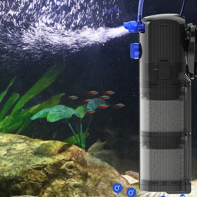 Внутренний аквариумный фильтр товары для домашних животных аксессуары мини